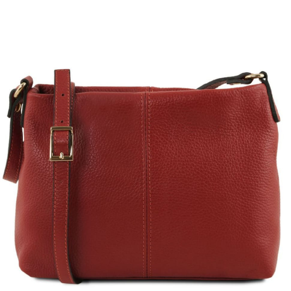 Жіноча шкіряна сумка через плече TL141720 Tuscany Leather (червоний)