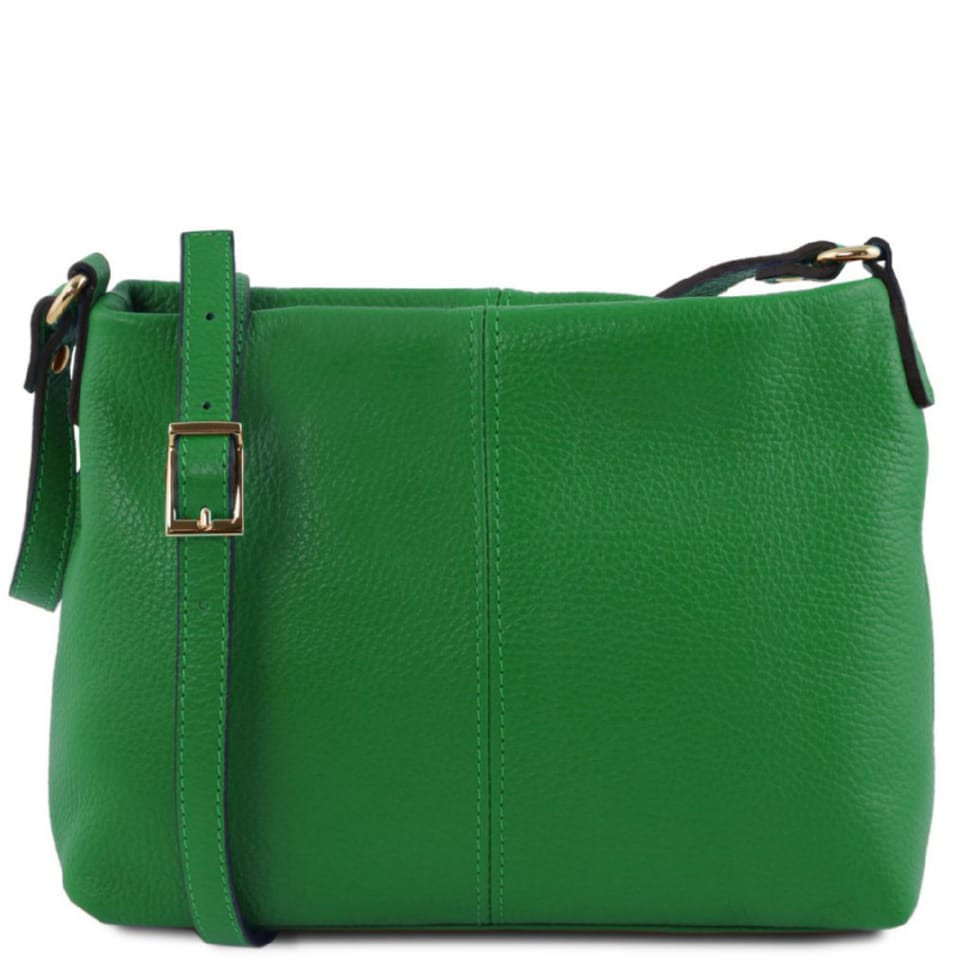 Жіноча шкіряна сумка через плече TL141720 Tuscany Leather (зелений)