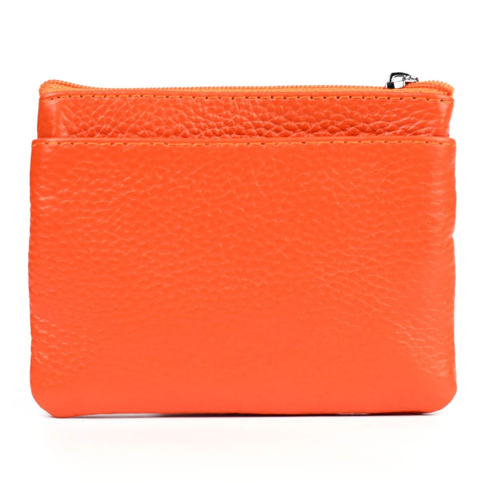 Ключница Virginia Conti кожаная оранжевая vc001A-orange — 3