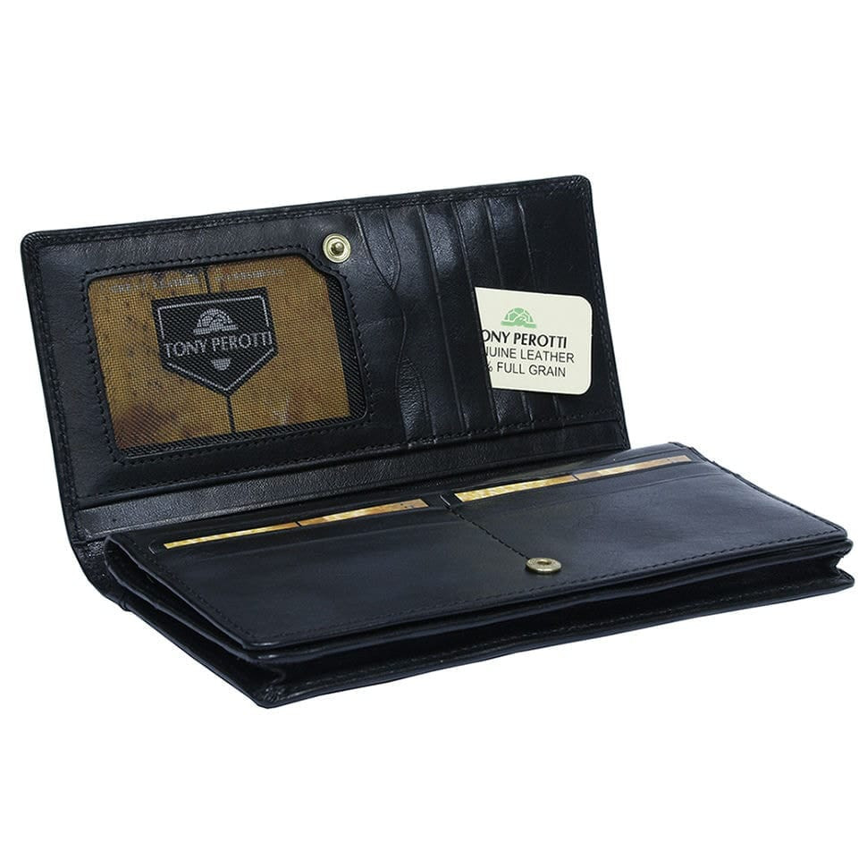 Портмоне шкіряне Italico 1902 nero чорний — 3
