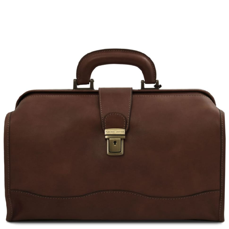 Raffaello шкіряний саквояж от Tuscany Leather TL142332 (Темно-коричневий)