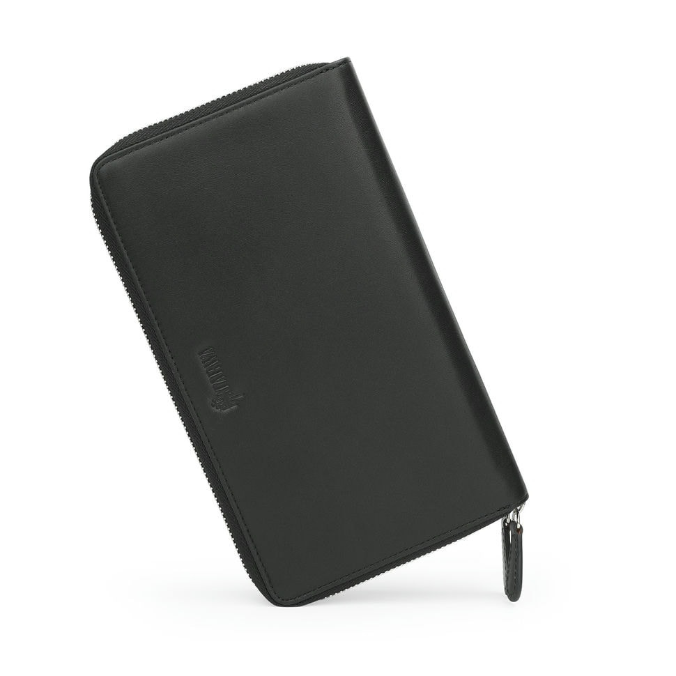 Чоловічий шкіряний клатч на два відділення с петлей и RFID TARWA GA-6060-4lx — 3