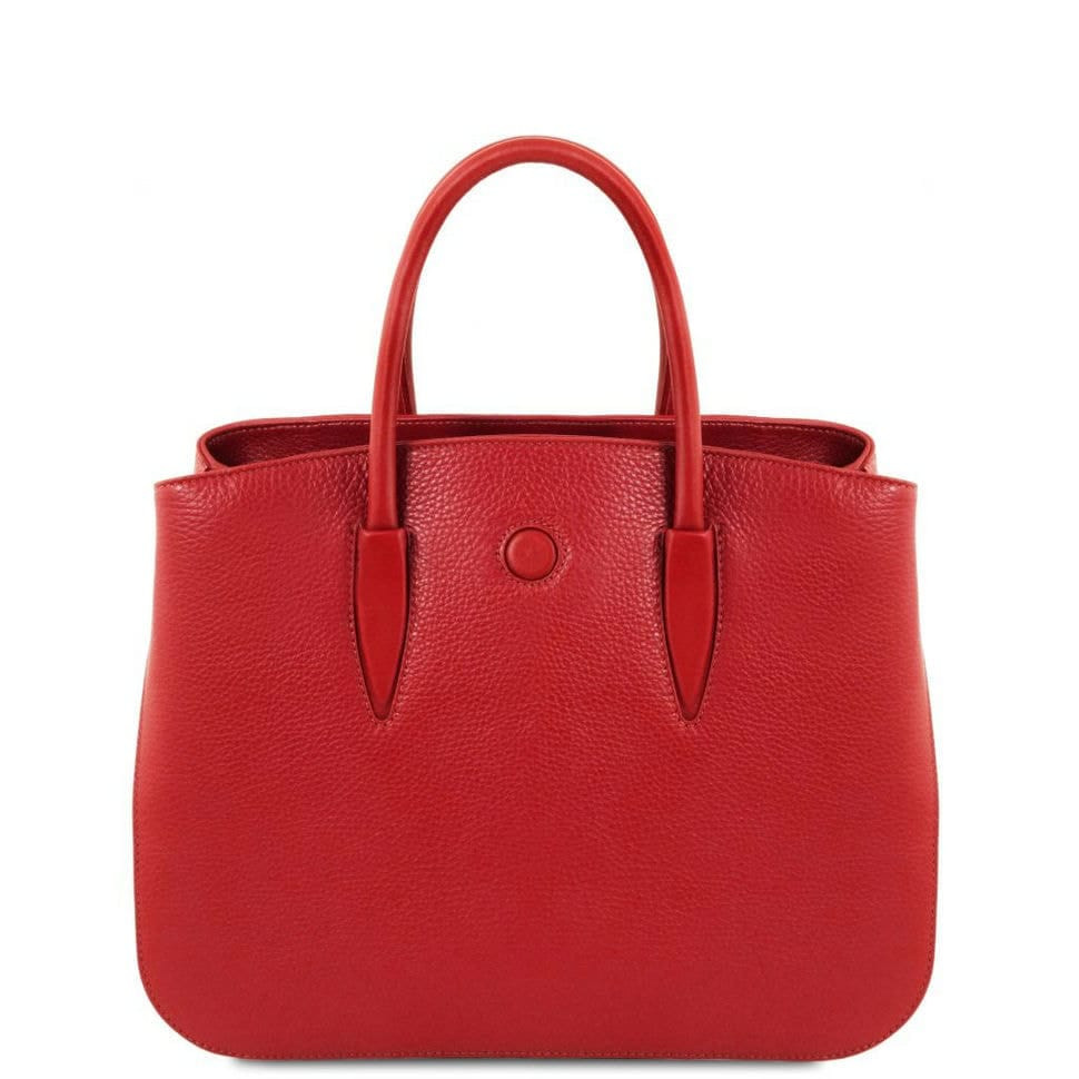 Жіноча шкіряна сумка CAMELIA TL141728 шоппер (Lipstick Red)