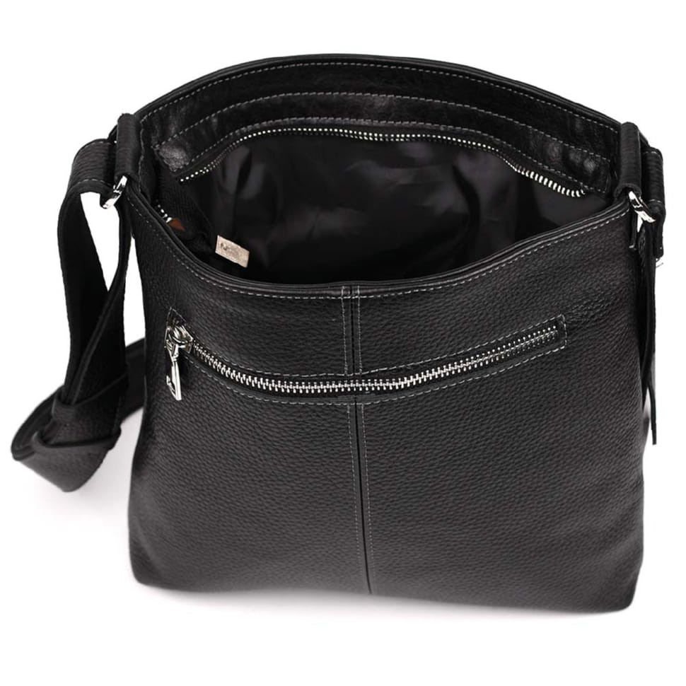 Чоловіча сумка планшет с фактурной шкіри Grande Pelle 749710 — 4