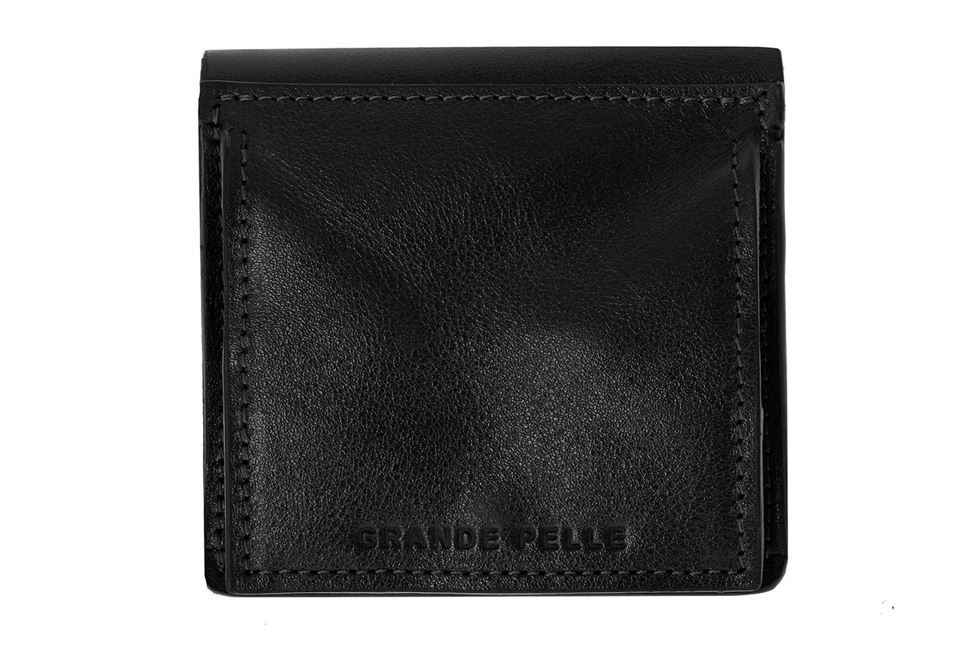 Портмоне Lettera 537610 Grande Pelle глянець чорний GP — 4
