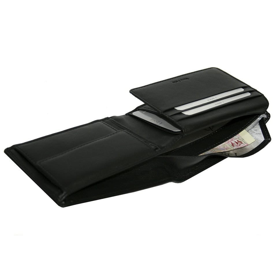 Портмоне шкіряне Cortina 5051 nero чорний — 3