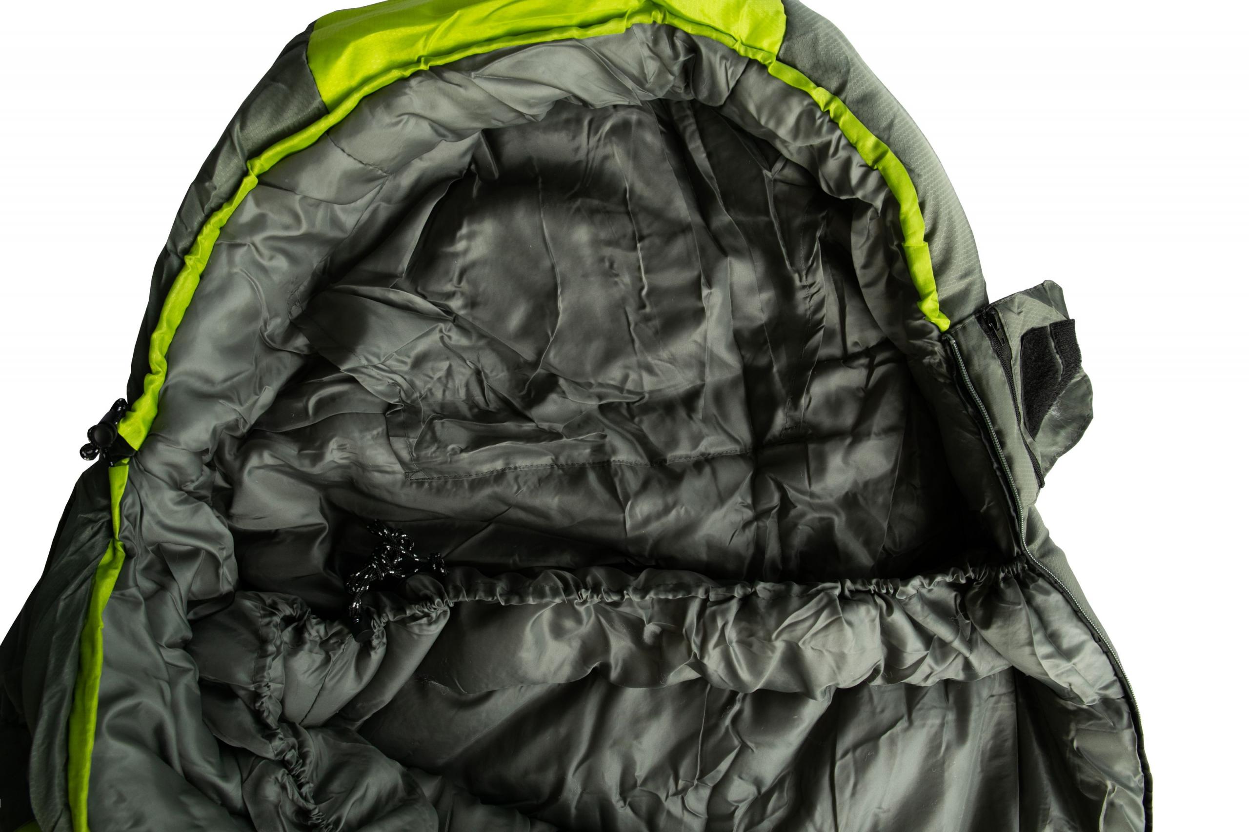 Спальний мішок Tramp Rover Regular кокон правий olive/grey 220/80-55 UTRS-050R — 3