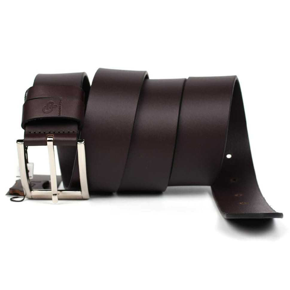 Шкіряний ремінь GP Grande Pelle 413011500 коричневий — 2