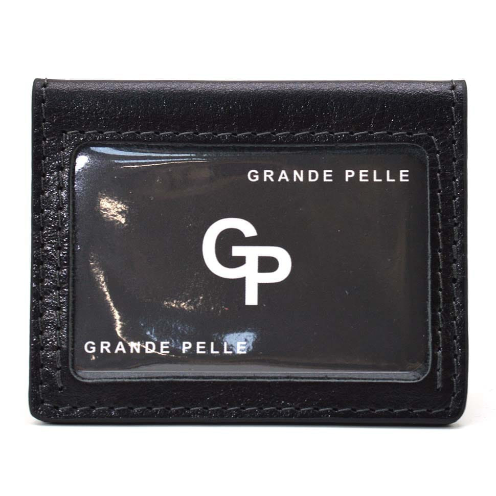 Обкладинка на автодокументи шкіряна Grande Pelle 224610 гладкая — 4