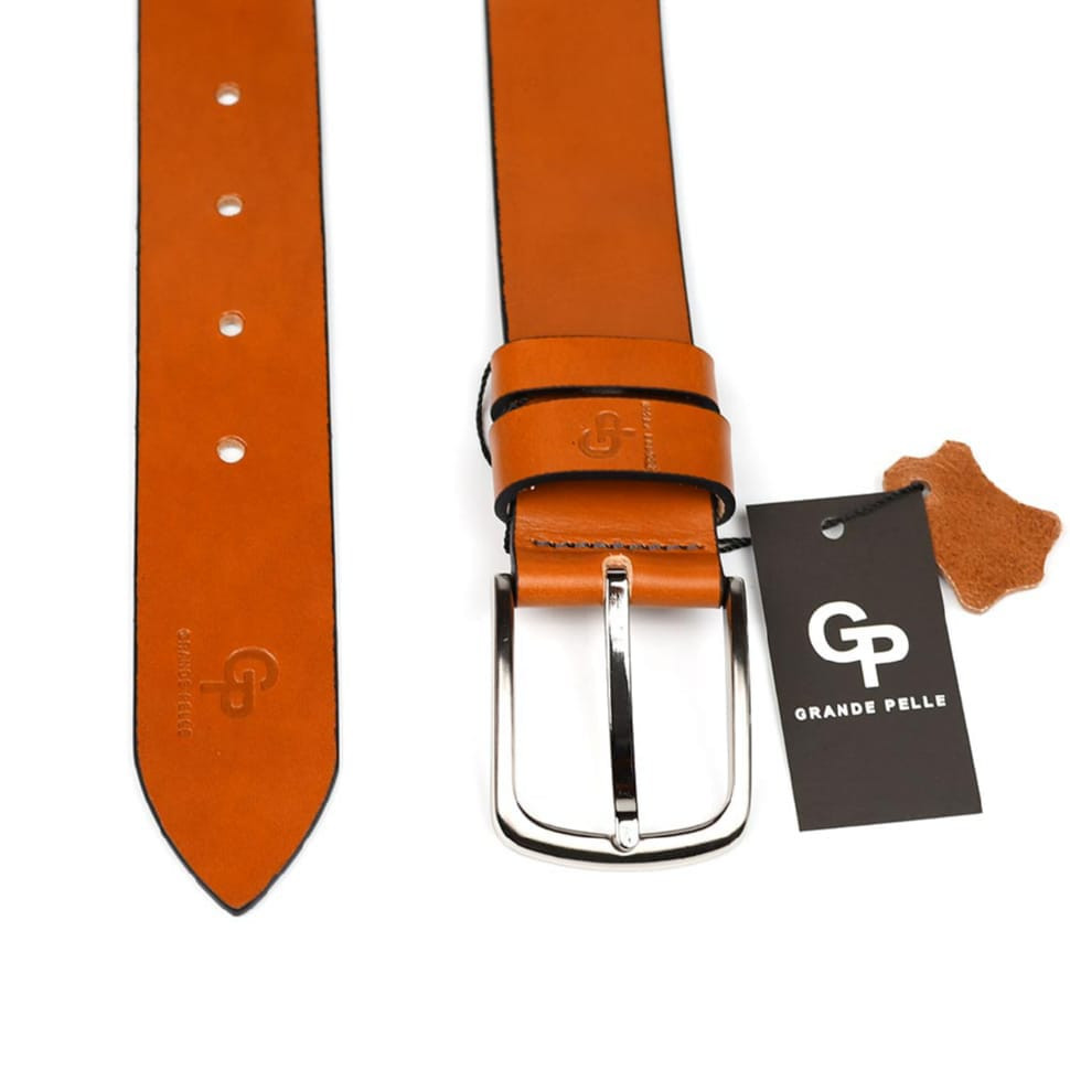Ремінь шкіряний Grande Pelle 432012300 — 3