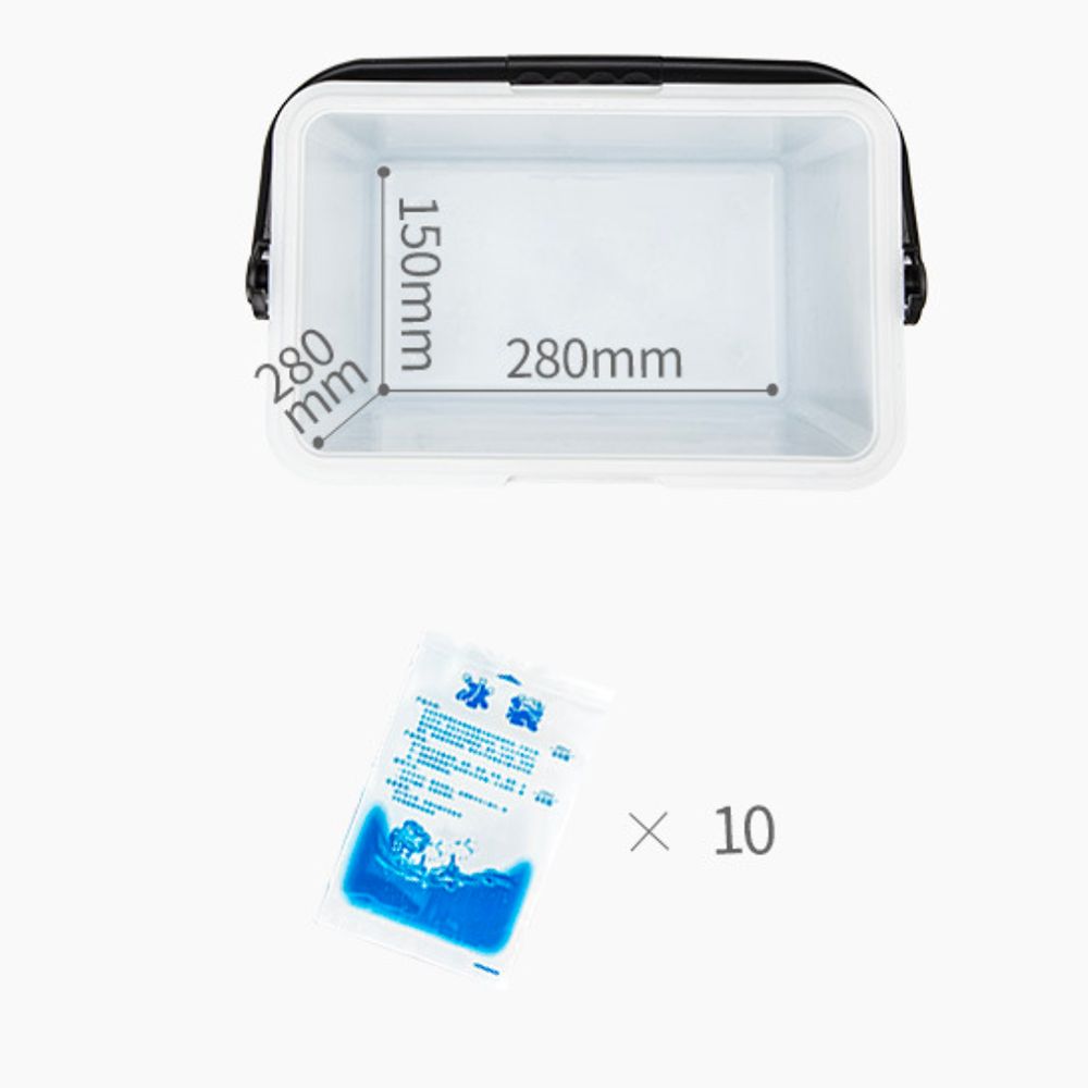 Туристичний холодильник Naturehike NH20SJ021, зелений, 13 л, поліпропілен — 3