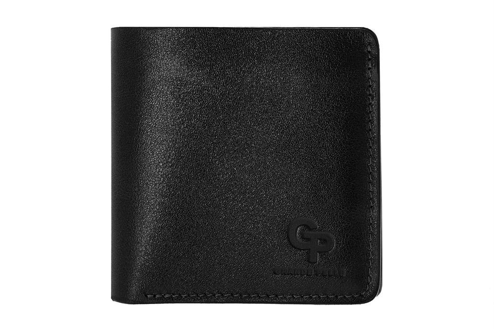 Портмоне Lettera 537610 Grande Pelle глянець чорний GP