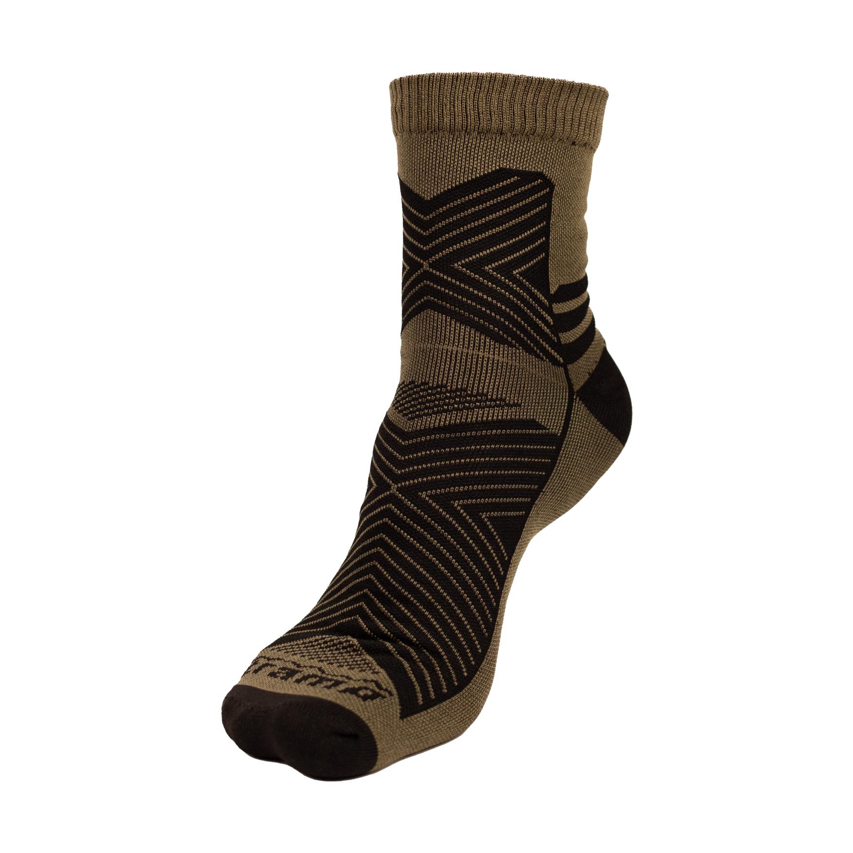 Шкарпетки літні Tramp Coolmax короткі UTRUS-009-olive , 44/46 — 2