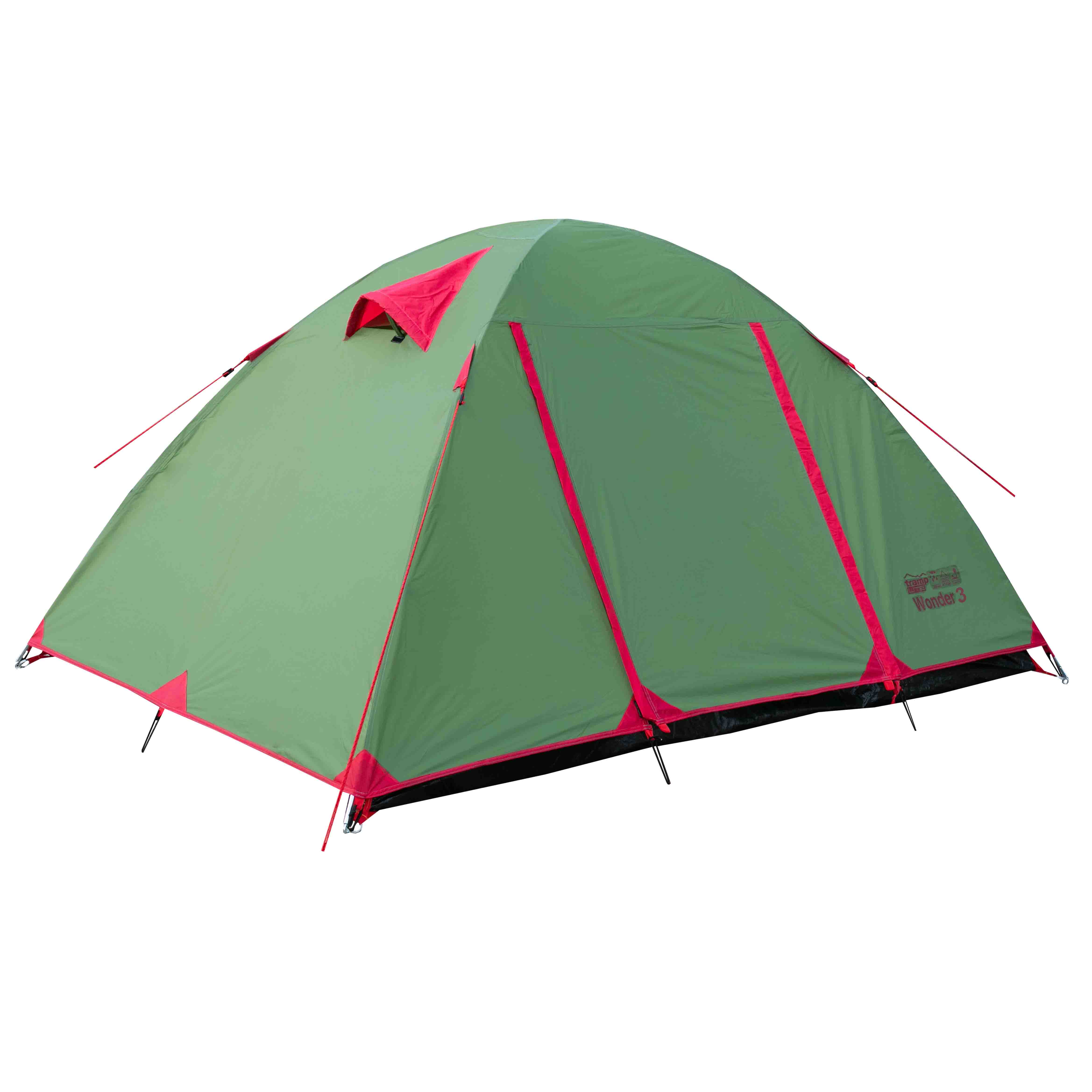 Палатка Tramp Lite Wonder 3 олива — 3