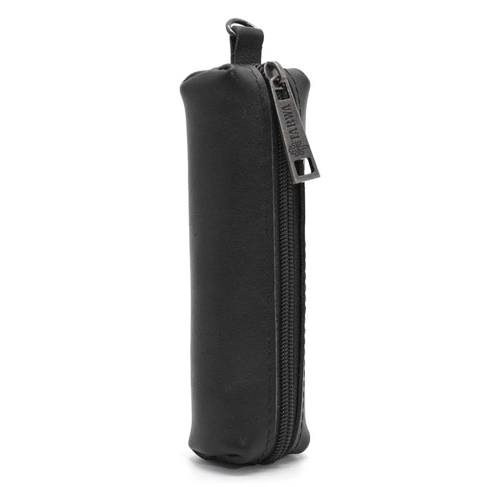 Шкіряна ключница тубус TARWA Cylinder GA-Cylin-3md чорна — 4