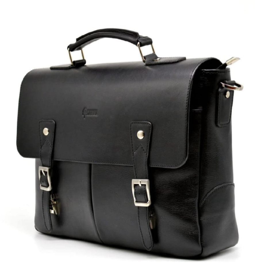 Чоловіча сумка-портфель зі шкіри GA-3960-4lx TARWA — 4