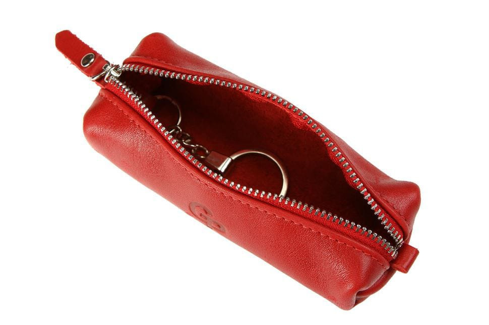 Ключница глянец Grande Pelle 40266112 бордовая — 4