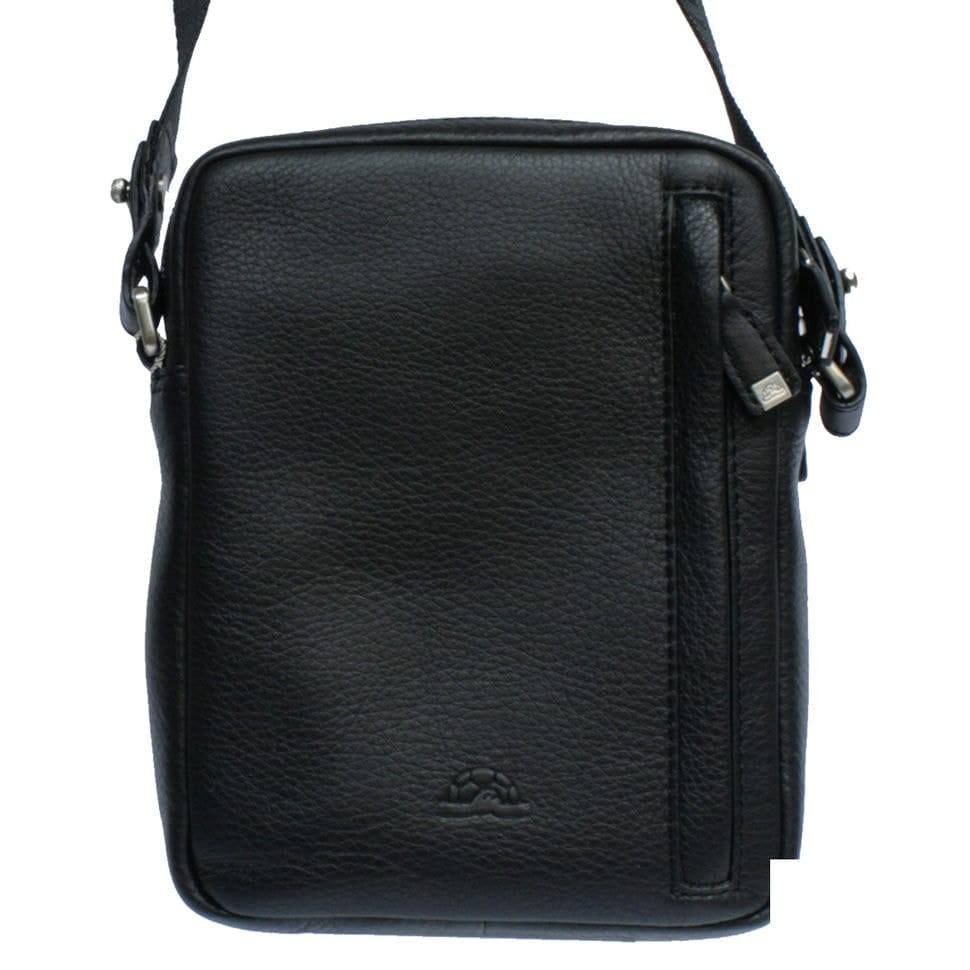 Сумка шкіряна Contatto 9148 nero чорний — 2