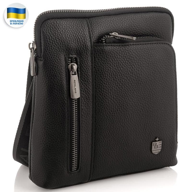 Чоловіча шкіряна сумка, месенджер Royal Bag RB2970091 — фото 1