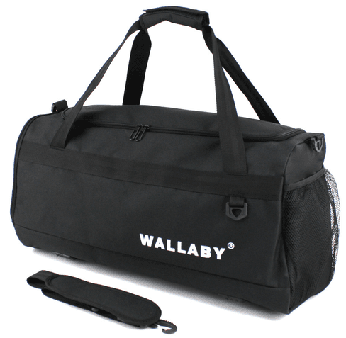 Спортивна сумка середнього розміру 50L Wallaby 3060 чорна