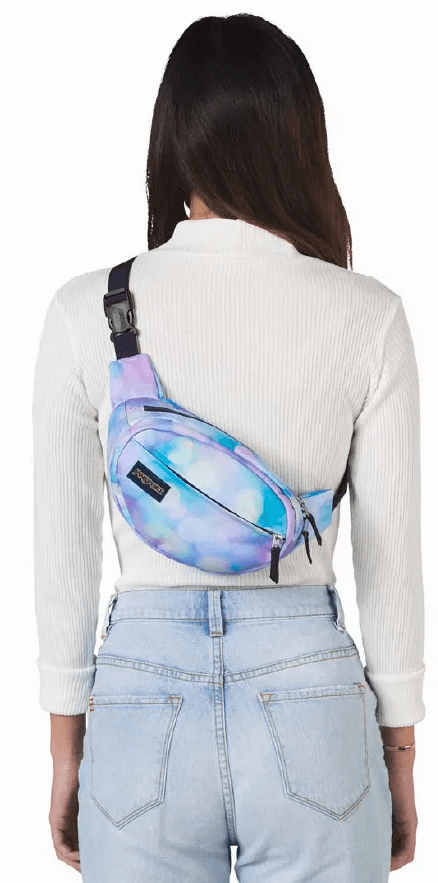 Жіноча сумка на пояс, бананка Jansport різнобарвна — фото 1