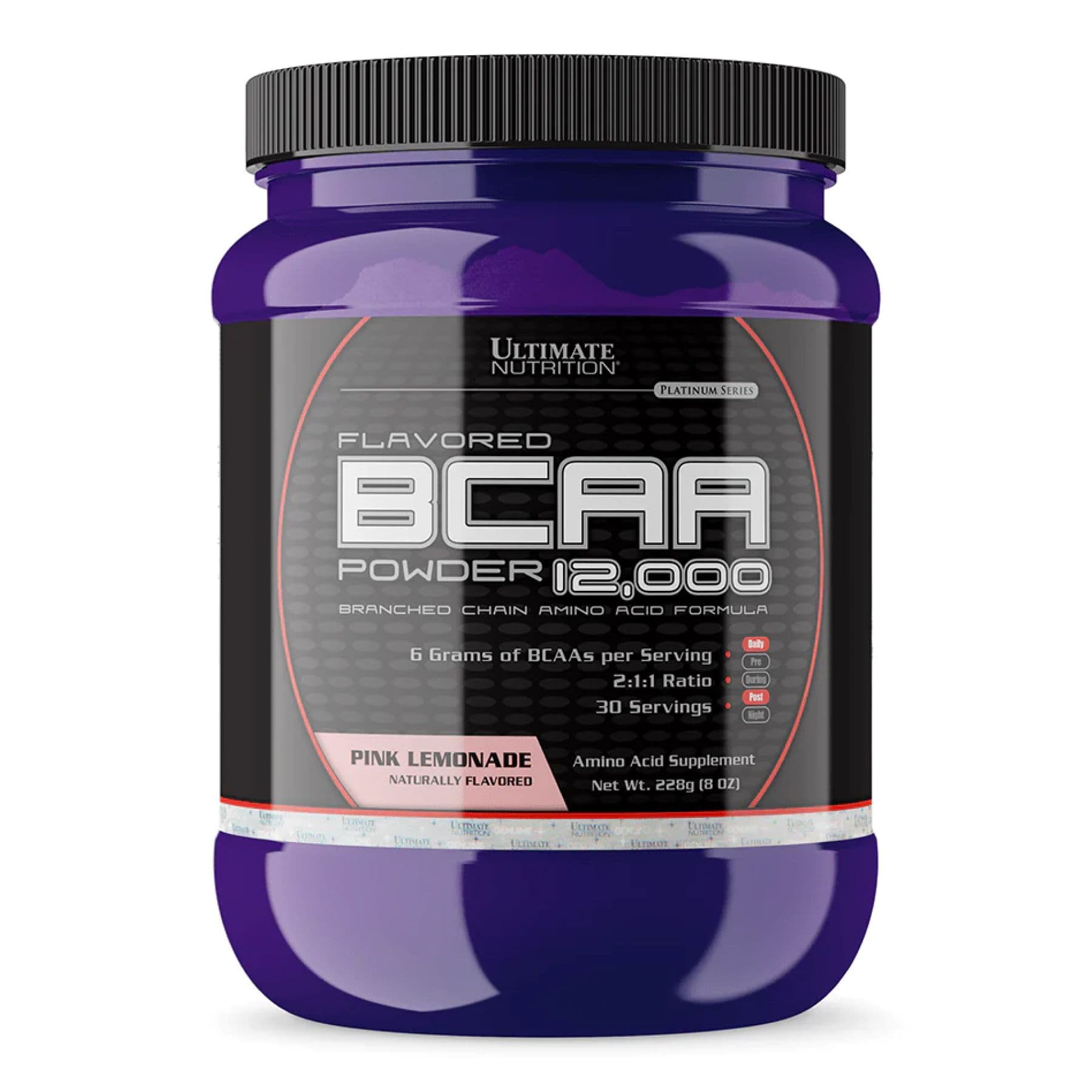 BCAA Powder 12000 - 228g Pink Lemonade — фото 1