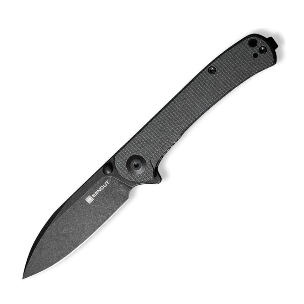 Ніж складаний кишеньковий Sencut Scepter, (7.5 см) 9Cr18MoV / Micarta чорний — фото 1
