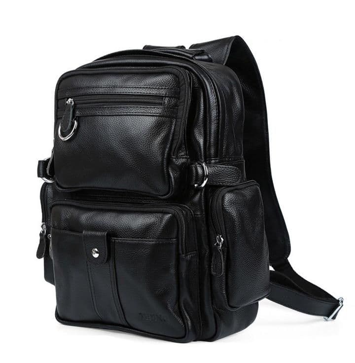 Рюкзак шкіряний TIDING BAG T3001