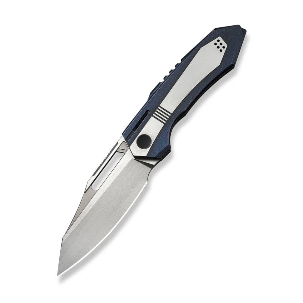 Ніж складаний туристичний Weknife Bogey (9.3 см) Bohler M390 / Titanium синій