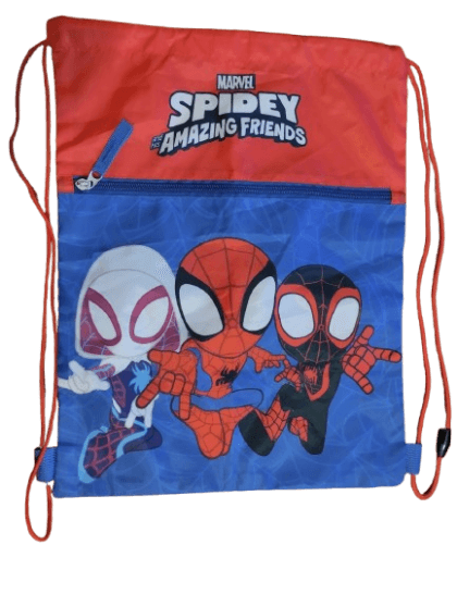 Сумка для взуття, торбинка, дитячий рюкзак Spidey and his Amazing friends