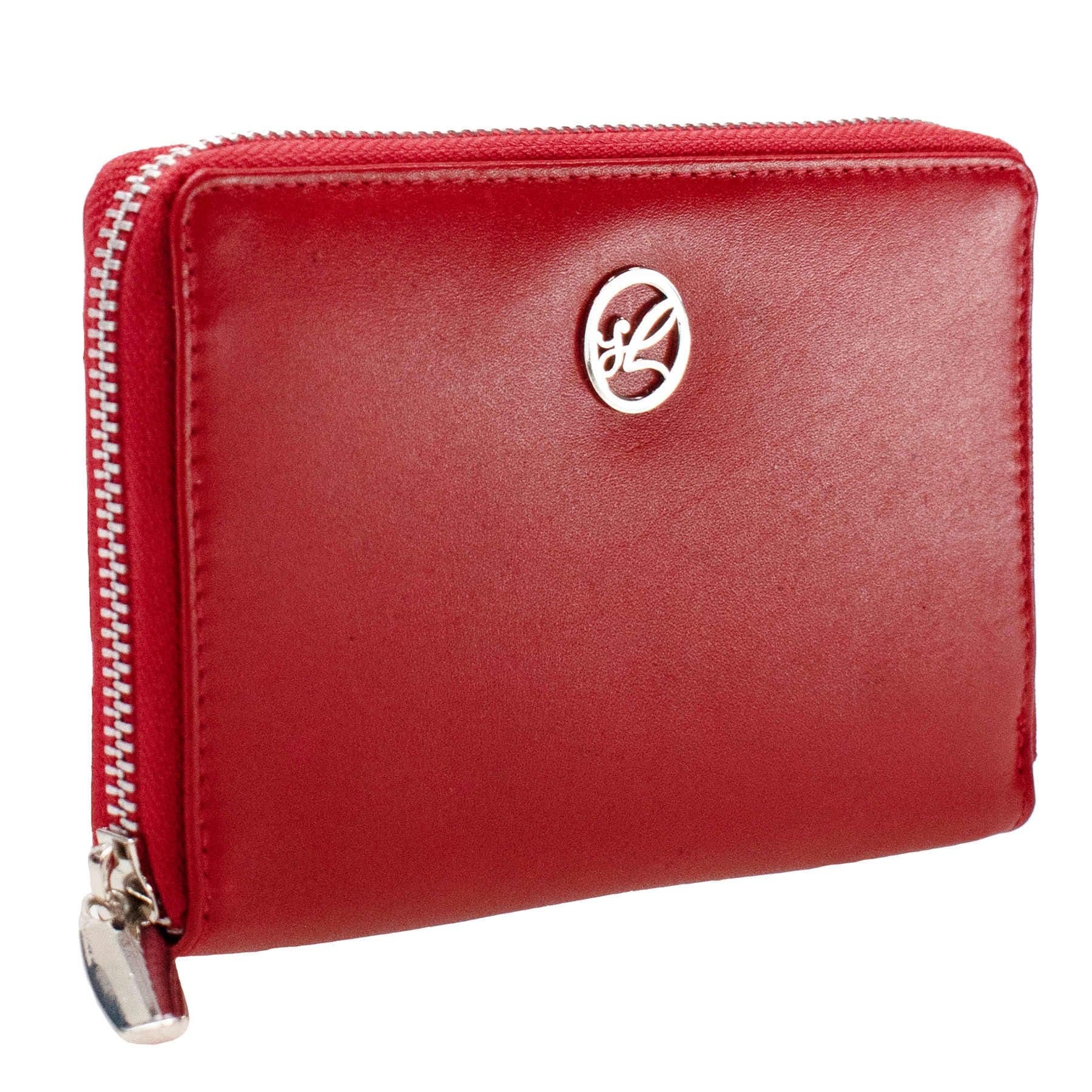 Гаманець жіночий шкіряний Semi Line RFID Red (P8271-2)