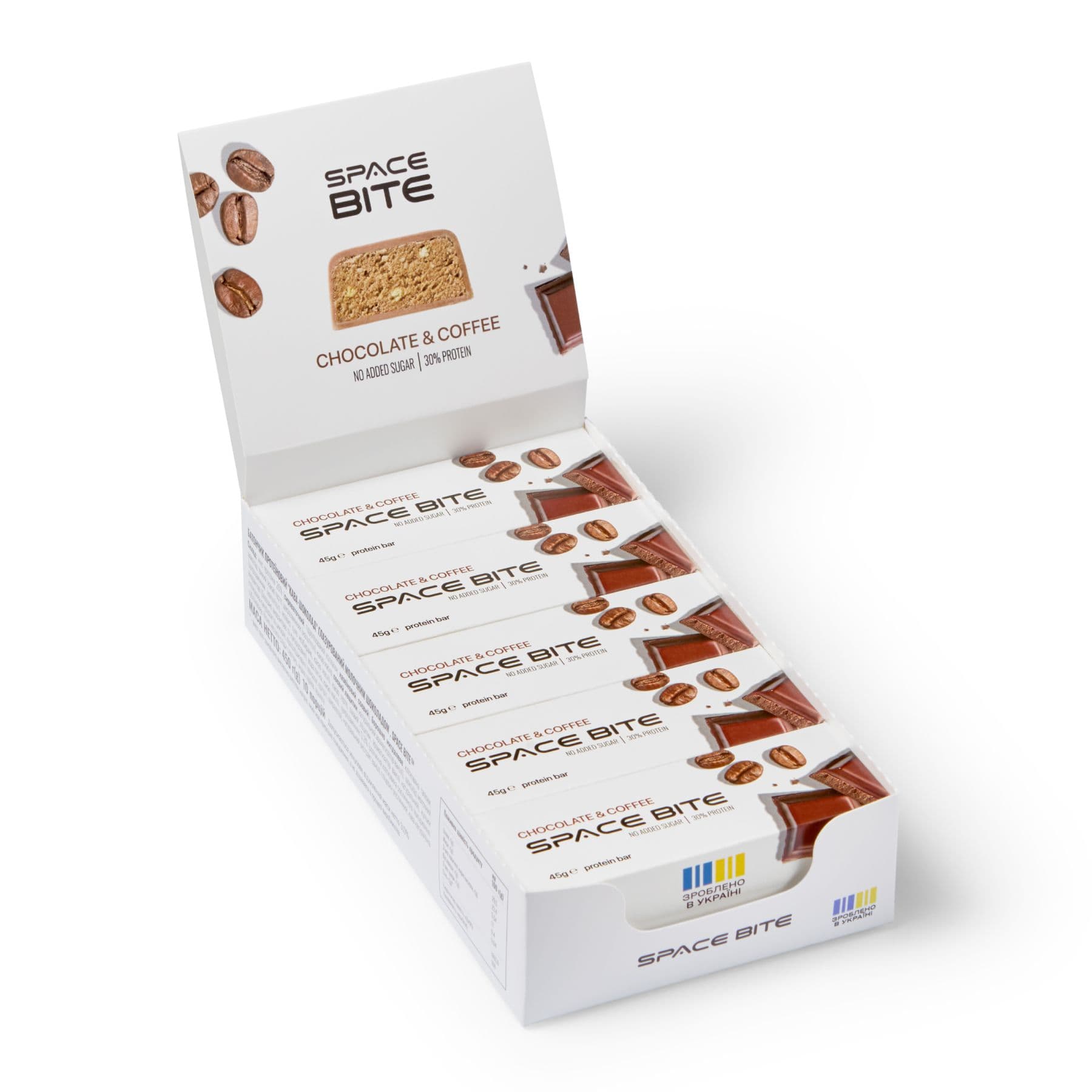 Space Bite - 10x45g Chocolate Coffe — фото 1