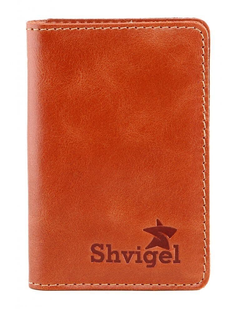 Шкіряна візитниця SHVIGEL 00115