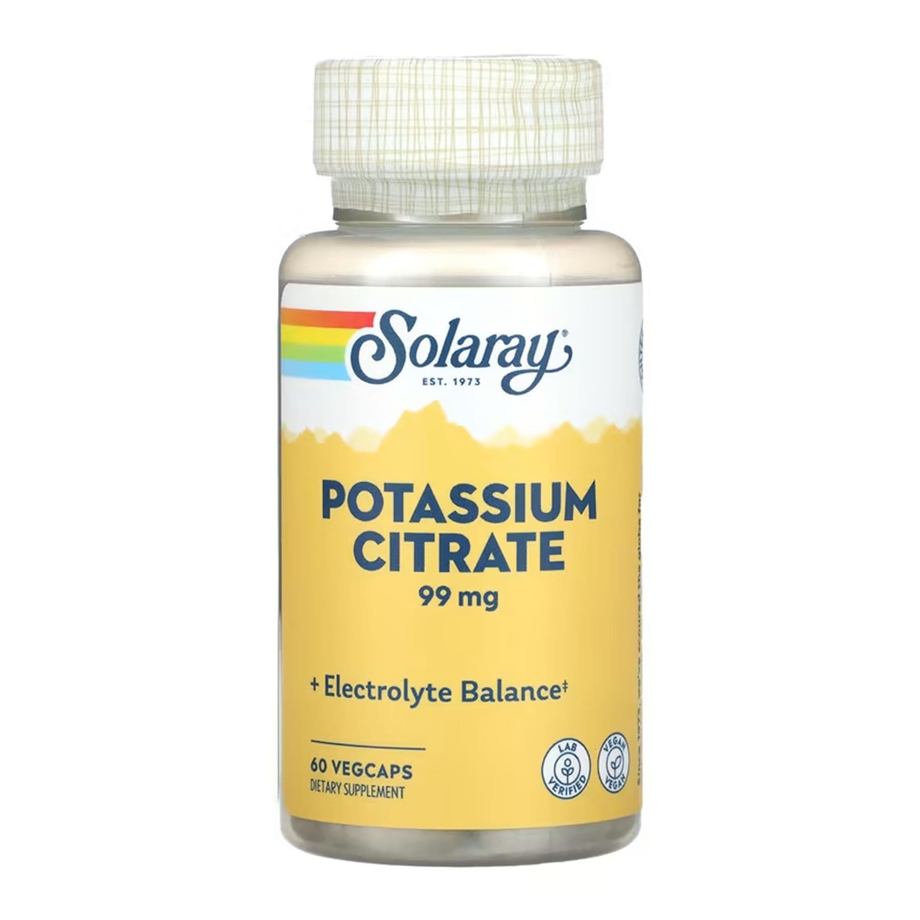 Potassium 99mg - 60 vcaps