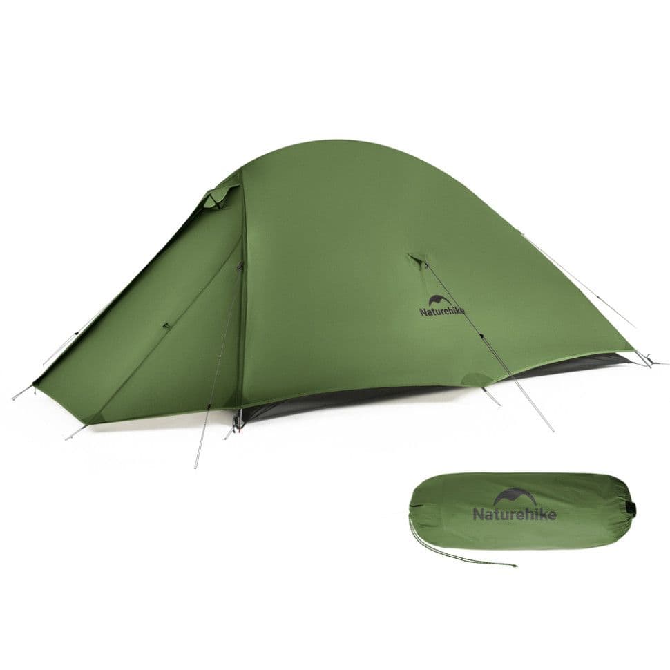 Намет надлегкий двомісний Naturehike Cloud Up Pro CNK2350WS020, темно-зелений