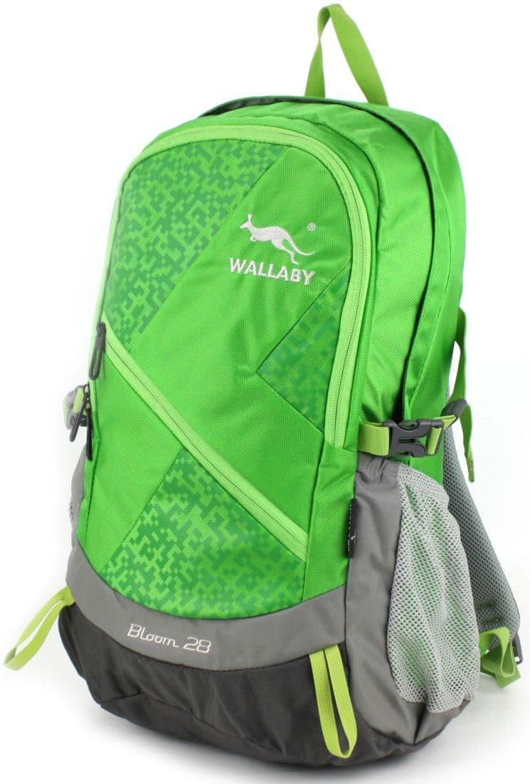 Рюкзак Wallaby Bloom 28 велосипедний салатовий