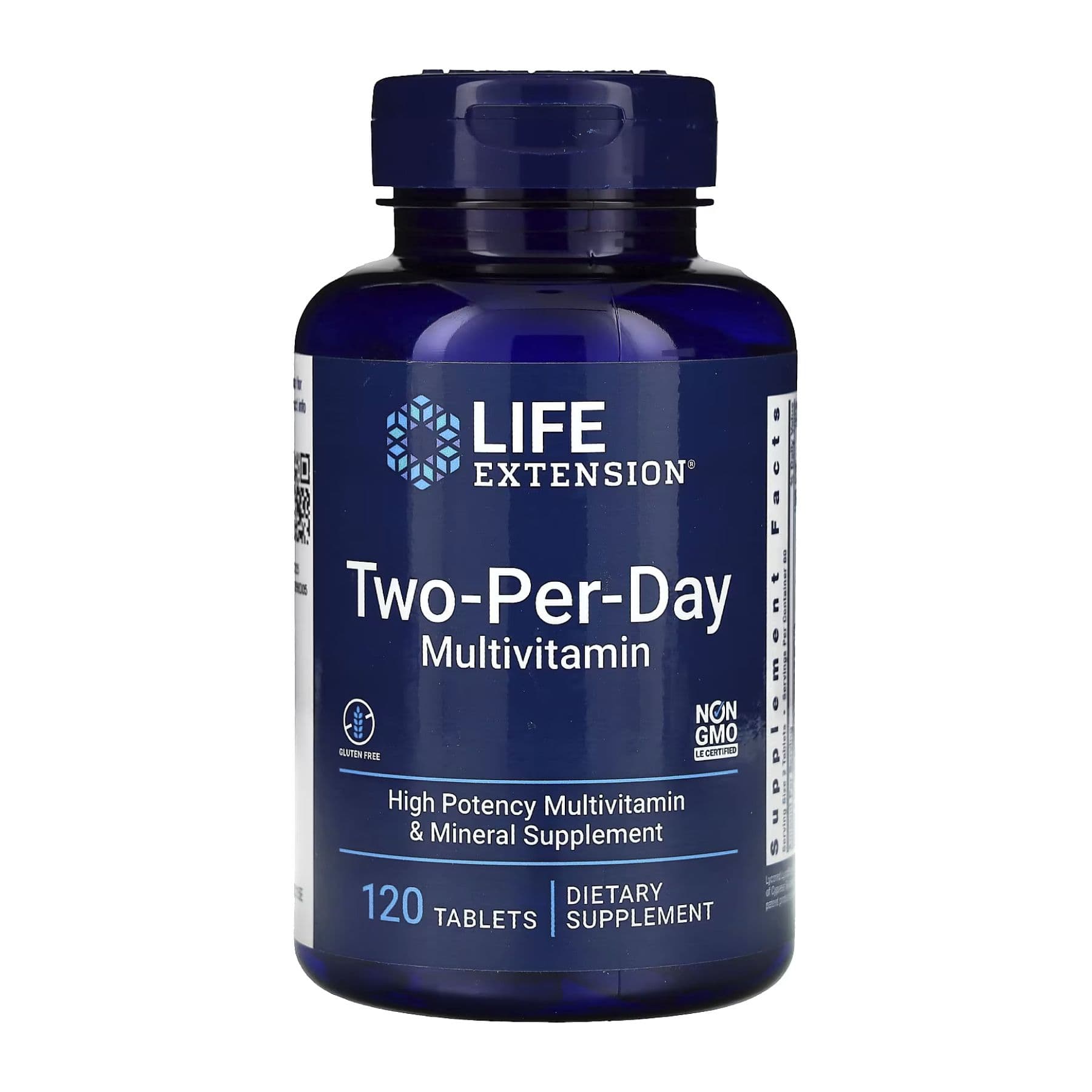 Two-Per-Day мультивітаміни, 120 таблеток, Life Extension