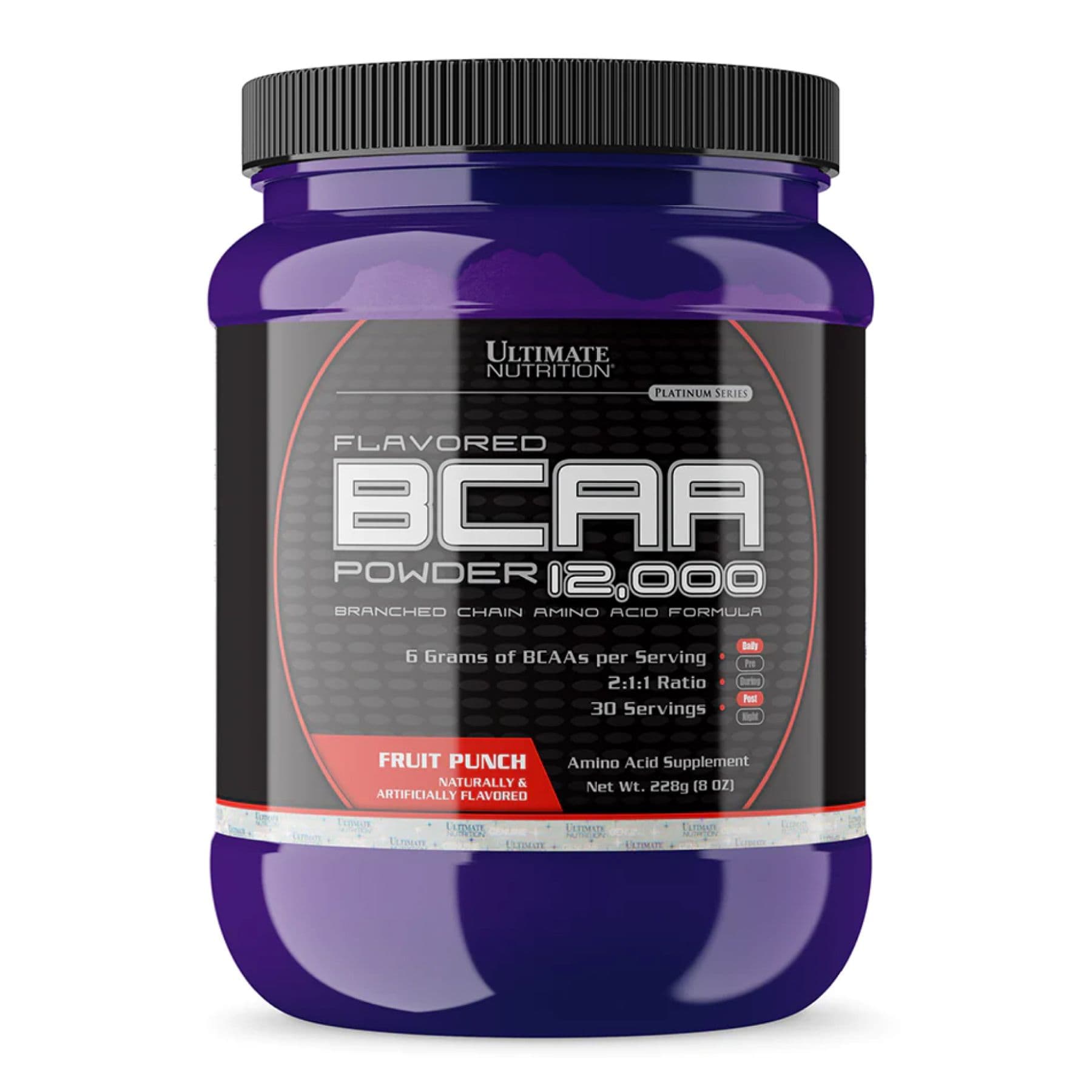 BCAA Powder 12000 - 228g Fruit Punch — фото 1