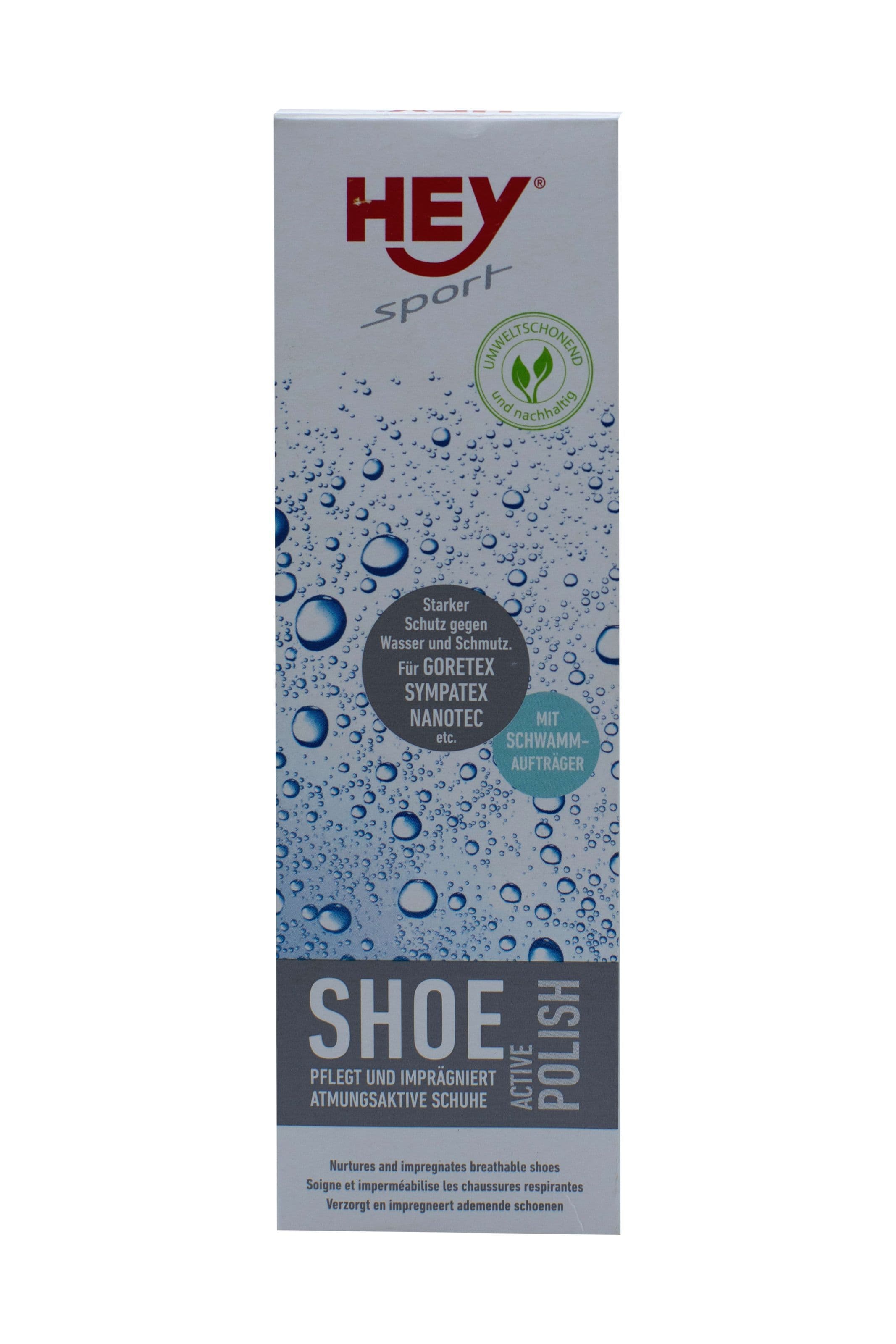 Водовідштовхуюче просочення для взуття HeySport Activ-Polish 75ml (без цвета)