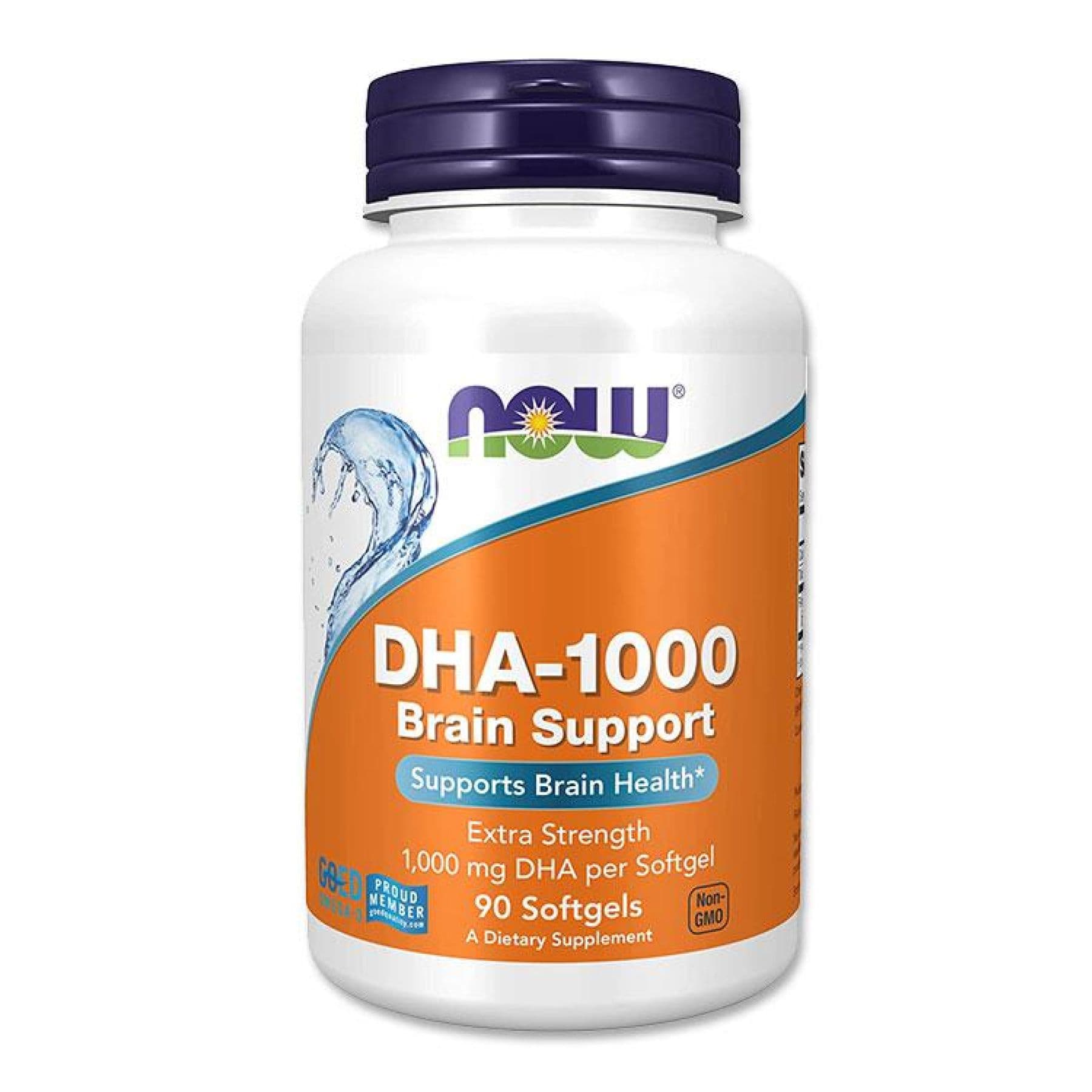 DHA-1000 для підтримки мозку, 90 капсул софтгель, Now Foods