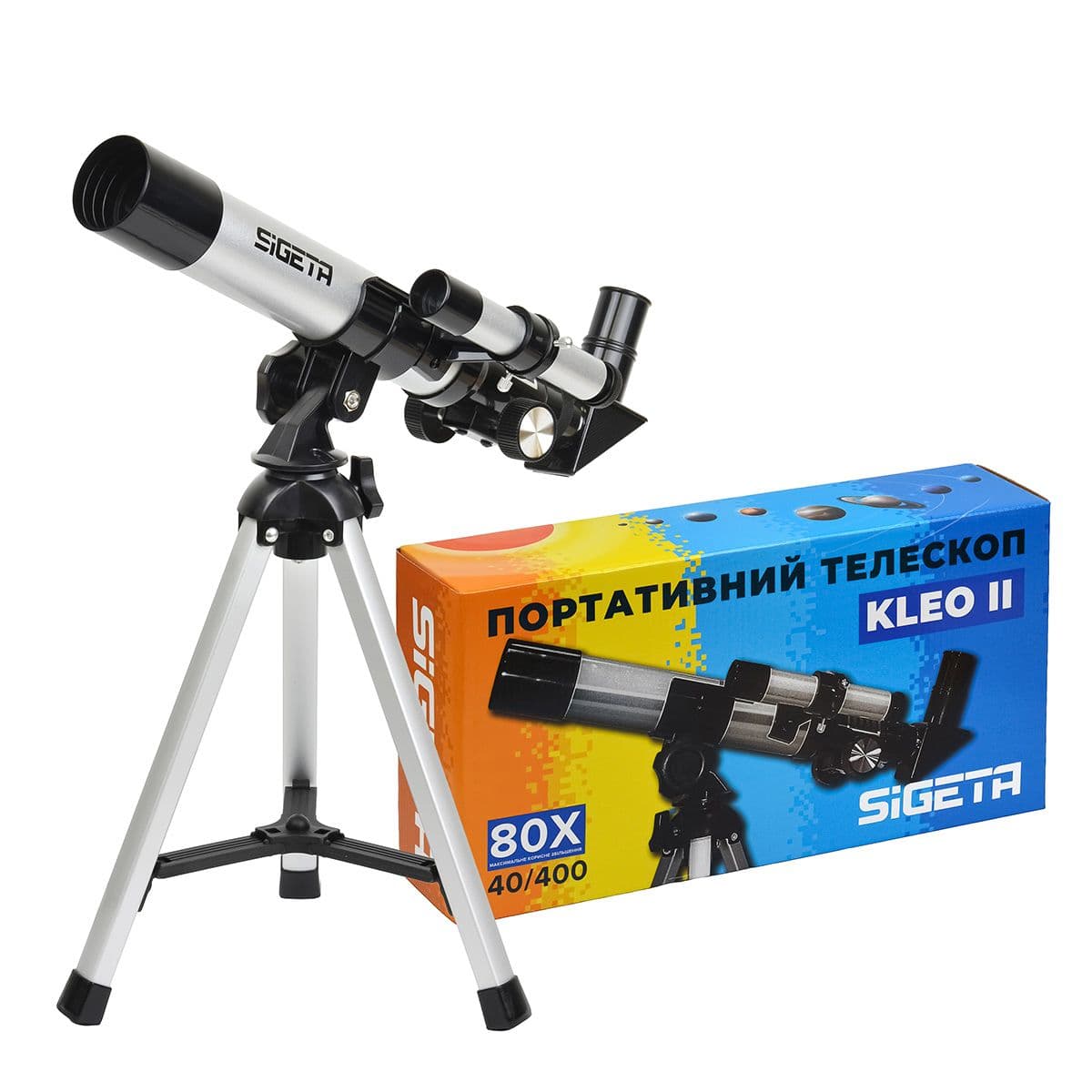 Телескоп SIGETA Kleo II 40/400 AZ