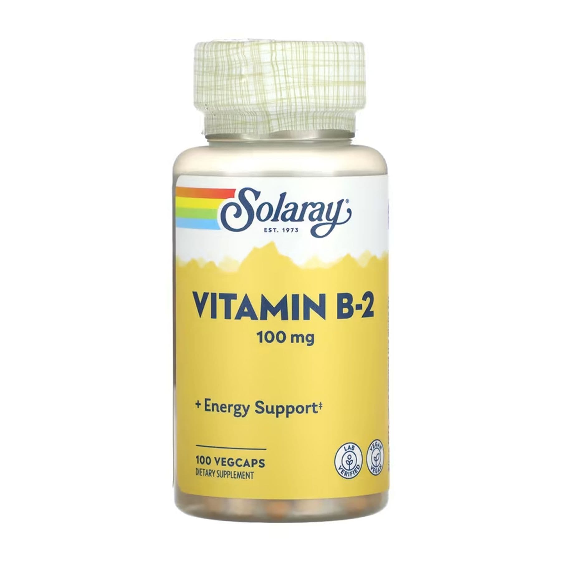 Vitamin B-2 100mg - 100 vcaps