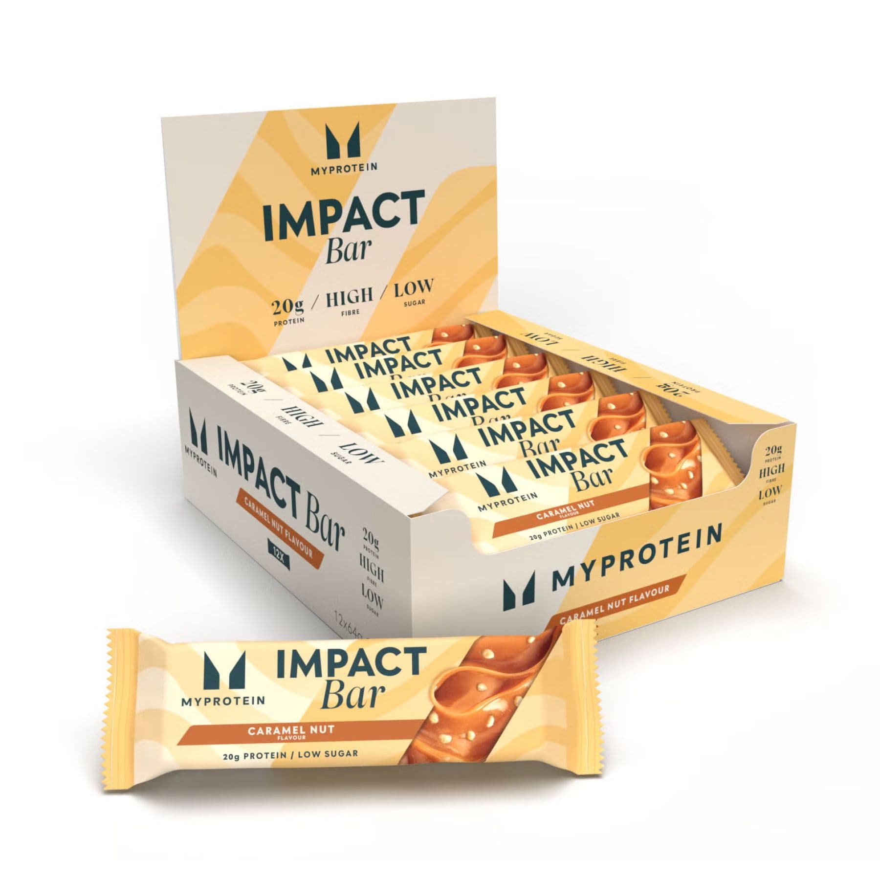 Impact Bar - 12x64g Caramel Nut (До 10.26)