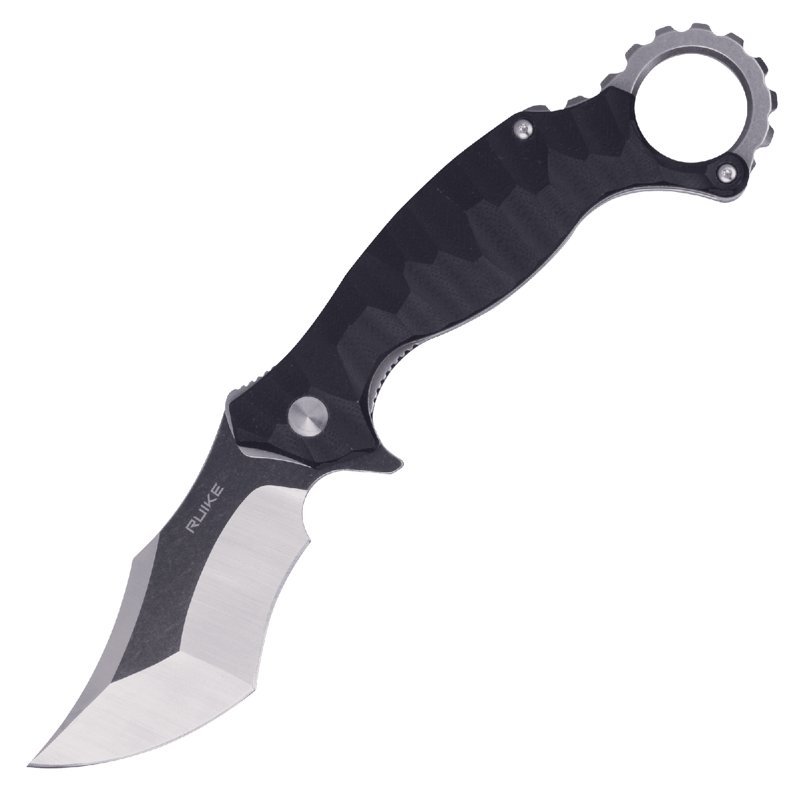 Ніж складаний кишеньковий Ruike P881-B1, (7.6 см) 14C28N / G10 чорний
