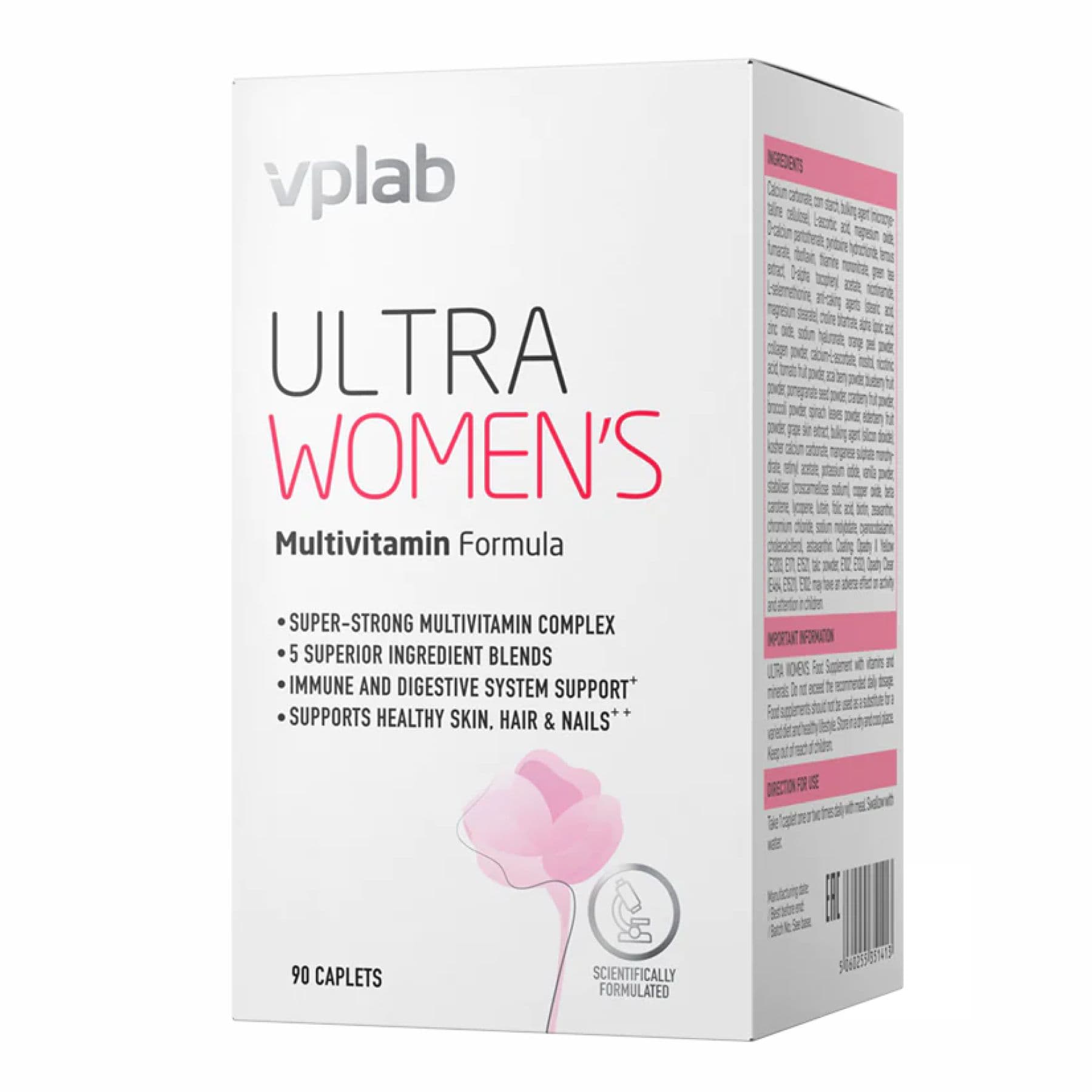 Мультивітаміни для жінок Ultra, 90 капсул, VPLab