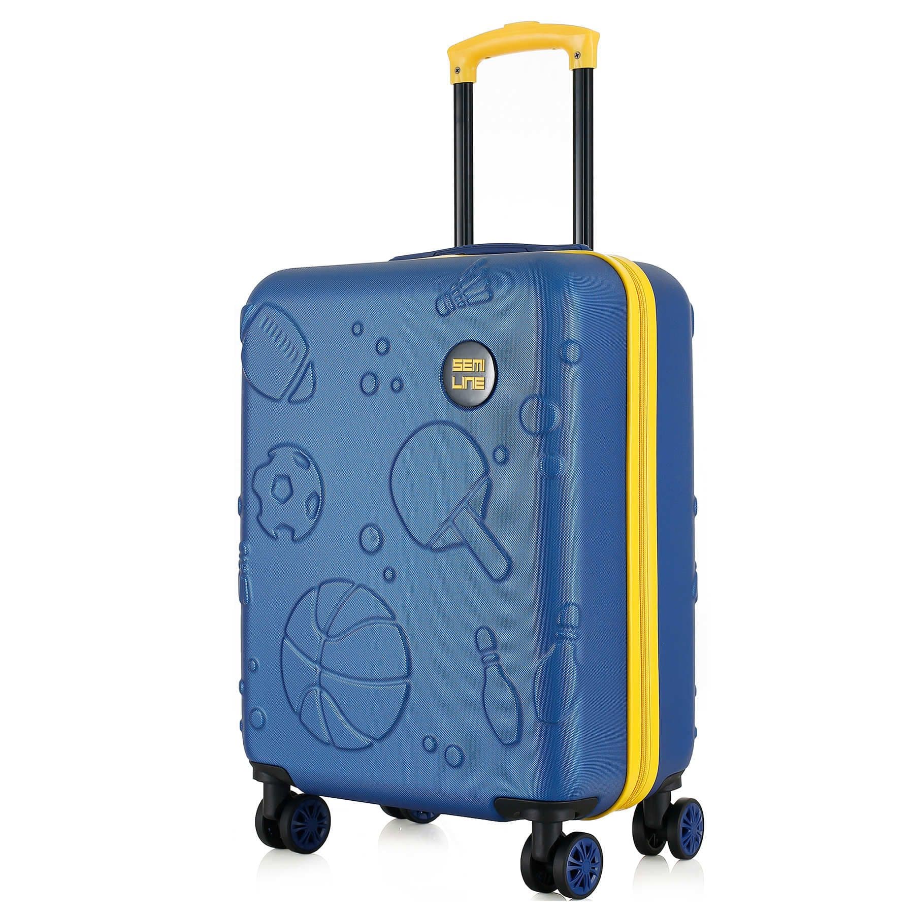 Валіза дитяча Semi Line 20" (S) Blue/Yellow (T5888-2)