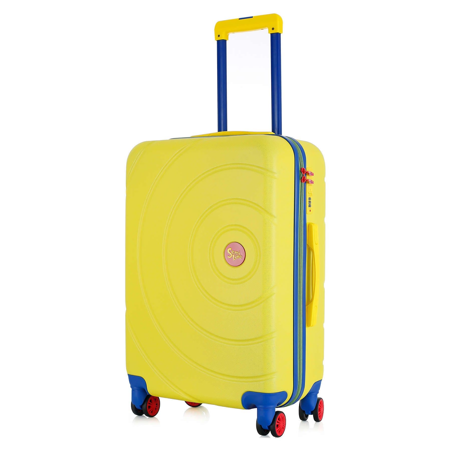 Валіза Semi Line 24" (M) Yellow (T5929-2)