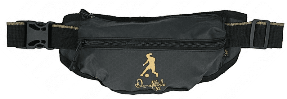 Сумка на пояс, бананка Ronaldinho 10 Waist bag чорна