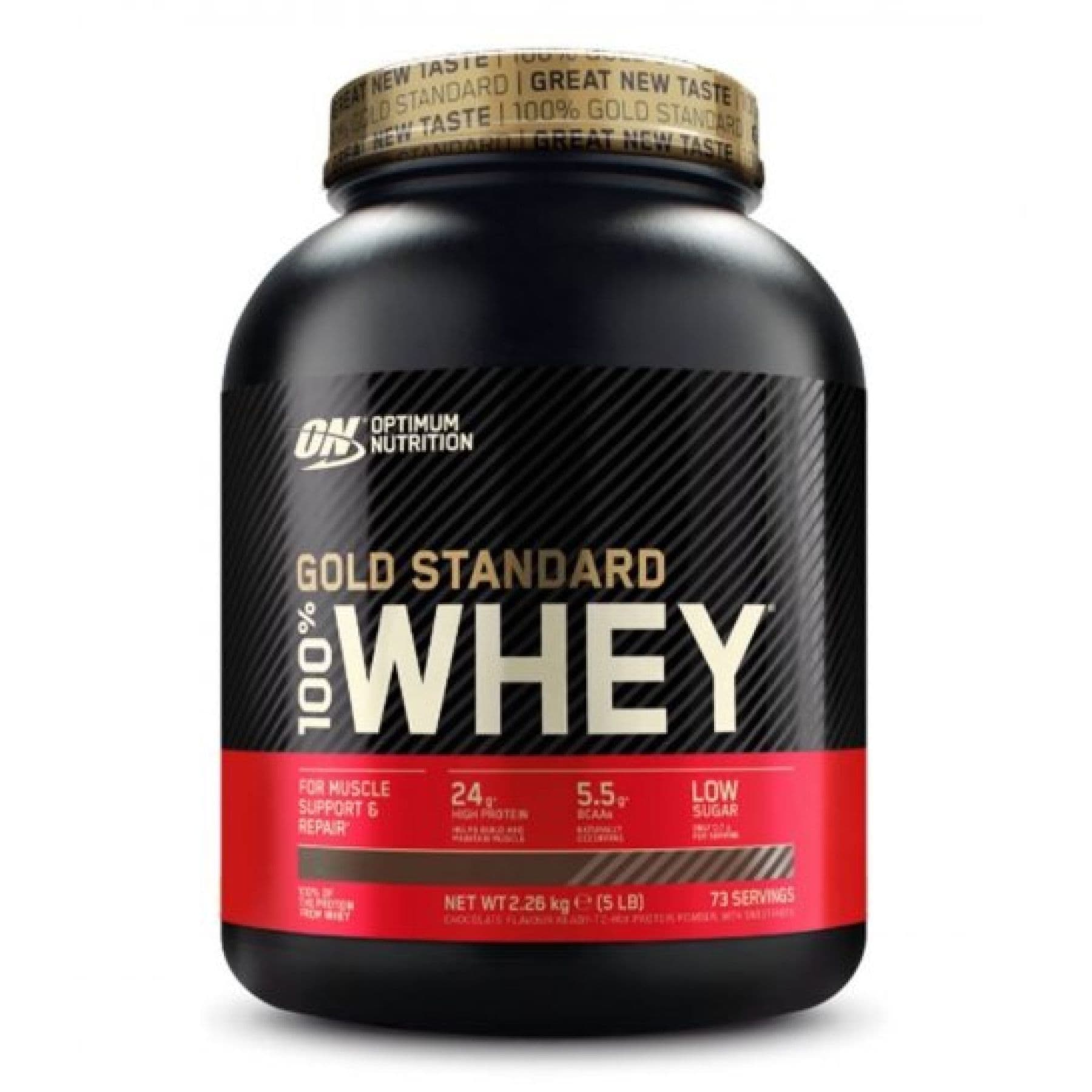 Gold Standard 100% Whey, 2270 г карамельний тоффі — фото 1