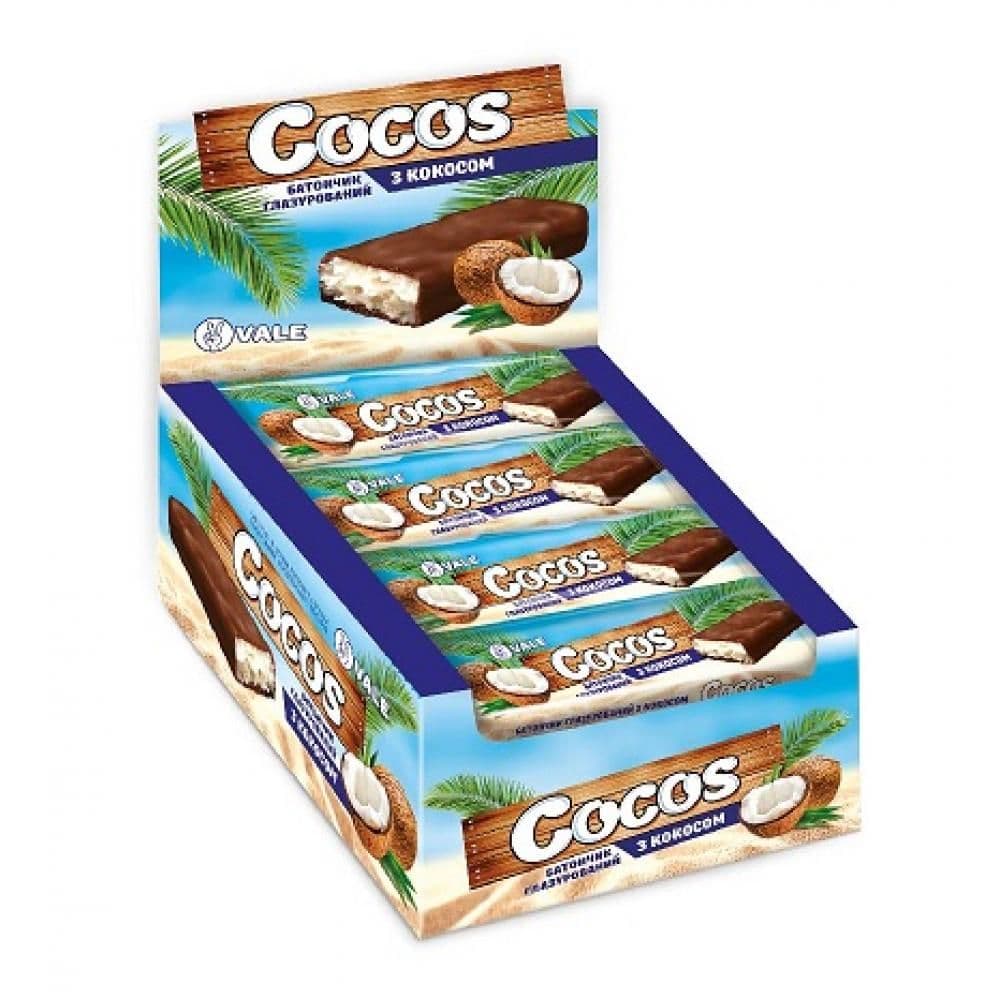 Cocos Bar, 20 x 100 г